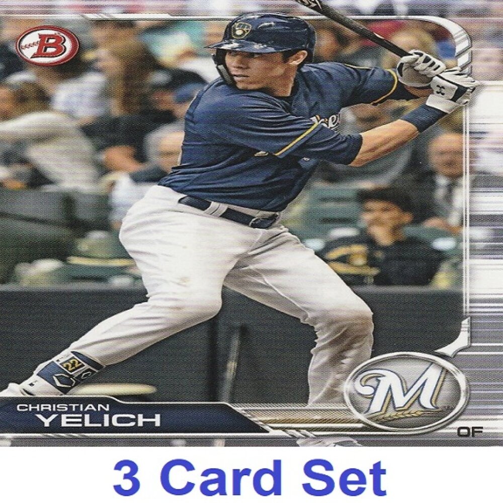 Christian Yelich Baseball Card Collection